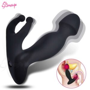 Silicone Anal Vibrator Toy