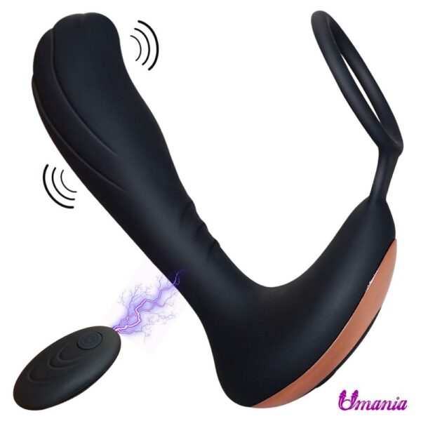 Remote Control Prostate Massager Vibrator USB Charging