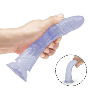 Realistic Jelly Dildo with Strong Suction Cup