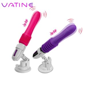 VATINE Automatic Female Masturbation Stretching Massager G-spot Sex Toys for Women Sex Machine Dildo Vibrator