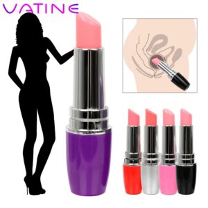 VATINE Mini Lipstick Vibrator Machine products Waterproof Jump Egg Bullet Clitoral Stimulation Sex Toy for Woman Discreet Quiet